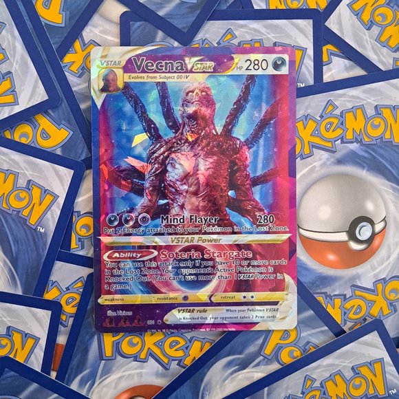 Vecna Pokemon Card - Picture 1 of 9